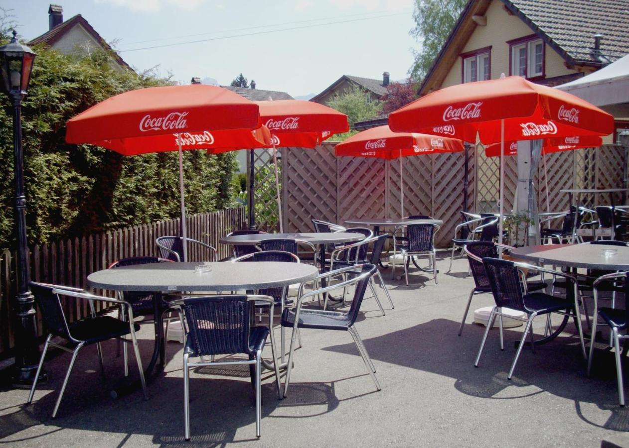 Restaurant Hotel Stossplatz Appenzell Exterior photo